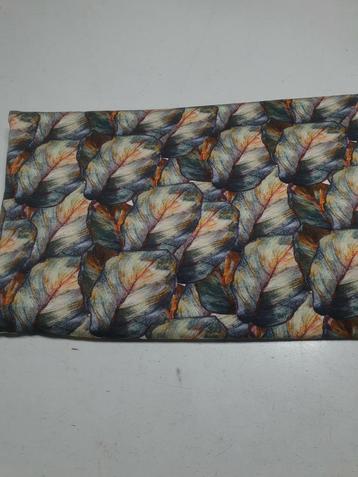 Snoozy fabrics tricot katoen leaves (122) beschikbaar voor biedingen