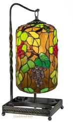 Tiffany lamp 45cmH Grapes, Minder dan 50 cm, Nieuw, Glas, Ophalen of Verzenden