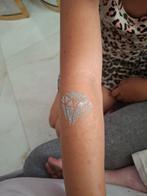 Glittertattoos zetten, Ophalen of Verzenden, Zo goed als nieuw