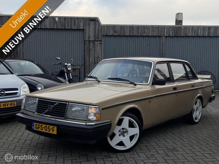 Volvo 244 240 2.3 GL -WEBERS-DRIFT- Apk (06-2026) *BELASTING, Auto's, Oldtimers, Bedrijf, Te koop, Trekhaak, Volvo, Benzine, Sedan
