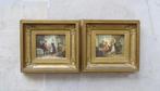 ===H.E. Reijntjens 1817-1890===PENDANT===, Antiek en Kunst, Ophalen of Verzenden