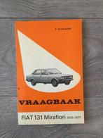 Vraagbaak Fiat 131 Mirafiori 1975-1977 P. Olyslager, Ophalen of Verzenden