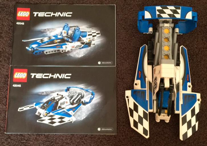 Lego Technic 42045 & 42073, Kinderen en Baby's, Speelgoed | Duplo en Lego, Zo goed als nieuw, Lego, Complete set, Ophalen of Verzenden