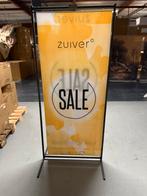 Metalen display, verwisselbaar doek dat erin past, Ophalen of Verzenden, Zo goed als nieuw