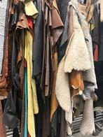 Leren lapjes, Hobby en Vrije tijd, Ophalen, Gebruikt, Bruin, Leer of Kunstleer