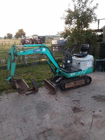 IHI minigraver mechanische snelwissel 2 bakken  beschikbaar voor biedingen