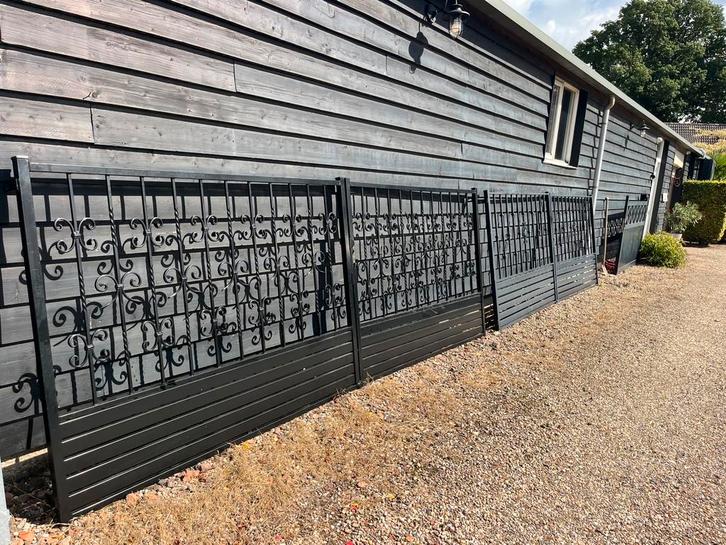 OPRUIMING DEMO SIERPOORTEN TUINPOORT INRIJPOORT, Tuin en Terras, Tuinpoorten, Nieuw, Draaipoort, IJzer, 100 tot 150 cm, 200 cm of meer