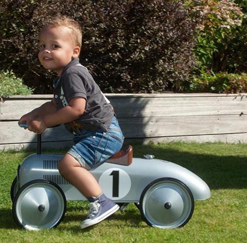 Retro Roller loopauto Jean, Kinderen en Baby's, Speelgoed | Buiten | Voertuigen en Loopfietsen, Zo goed als nieuw, Ophalen