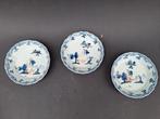 Imari Chinees porselein 3x schoteltje 18e, Antiek en Kunst, Ophalen of Verzenden