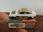 Matchbox #9 Ford Escort RS 2000 Rally wit 3INCH, Hobby en Vrije tijd, Modelauto's | 1:87, Ophalen of Verzenden, Zo goed als nieuw