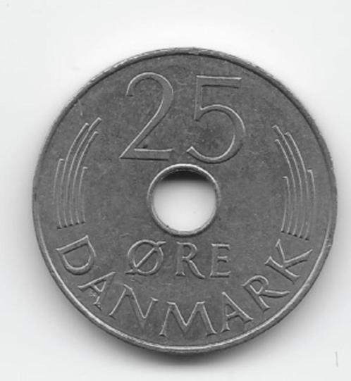 Denemarken 25 øre 1987 KM# 861.3, Postzegels en Munten, Munten | Europa | Niet-Euromunten, Losse munt, Overige landen, Verzenden