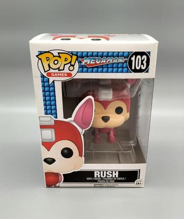 Funko Pop 'Rush' - Mega Man #103 beschikbaar voor biedingen