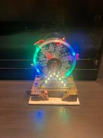 Kersttafereel reuzenrad met beweging, licht geluid als nieuw, Diversen, Kerst, Ophalen of Verzenden, Zo goed als nieuw