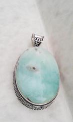zilver hanger met  chrysopraas, Sieraden, Tassen en Uiterlijk, Overige voorstellingen, Verzenden, Nieuw, Met edelsteen