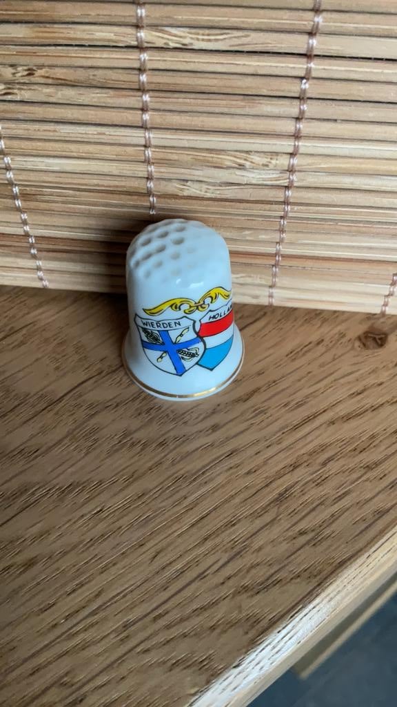 Wierden vingerhoed vingerhoedje vingerhoedjes vingerhoeden, Verzenden, Nieuw, Porselein, Nederland