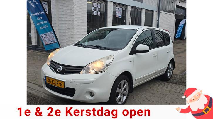Nissan Note 1.6 Life +*2e eig* nap*apk*airco*rijd rem schake, Auto's, Nissan, Bedrijf, Te koop, Note, ABS, Airbags, Airconditioning