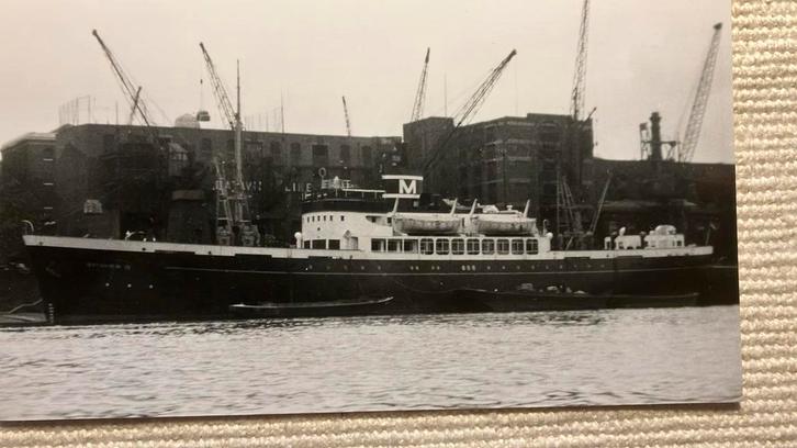 BATAVIER III  Wm Müller 1939 De Noord  Alblasserdam, Verzamelen, Scheepvaart, Ophalen of Verzenden
