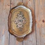 Lucky Vintage Florentijns dienblad brocante shabby chic, Gebruikt, Lucky Vintage, Brocante, Ophalen of Verzenden