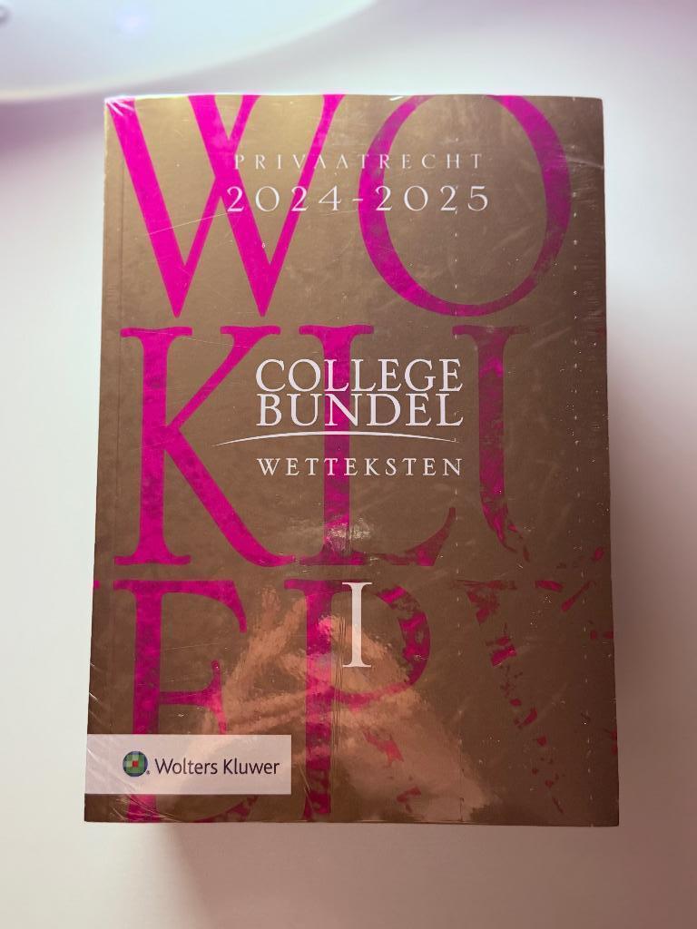 Collegebundel 2024-2025 9789013175714, Boeken, Studieboeken en Cursussen, Verzenden, Nieuw, HBO, Wolters Kluwer