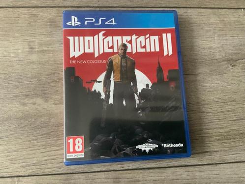 Playstation 4 spel Wolfenstein II ( 2 ) voor de PS4, Spelcomputers en Games, Games | Sony PlayStation 4, Zo goed als nieuw, Shooter