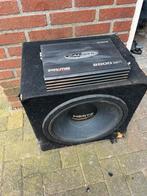 Hertz subwoofer + kaliber versterker, Ophalen of Verzenden