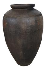 Oude landelijke india kruik 80x80x125 cm, Huis en Inrichting, Woonaccessoires | Vazen, Ophalen, Overige kleuren, Aardewerk of Porselein