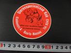 sticker baarle-nassau dierenspeciaalzaak kok hond kat vis, Ophalen, Zo goed als nieuw, Bedrijf of Vereniging