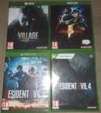 Resident evil 2 + 4 + 5 + village xbox one series X z.g.a.n., Ophalen of Verzenden