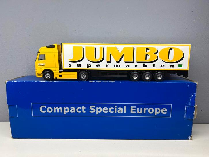 CSE JOAL COMPACT SPECIAL EUROPE VOLVO FH12 JUMBO MIB 1:50, Hobby en Vrije tijd, Modelauto's | 1:50, Nieuw, Bus of Vrachtwagen
