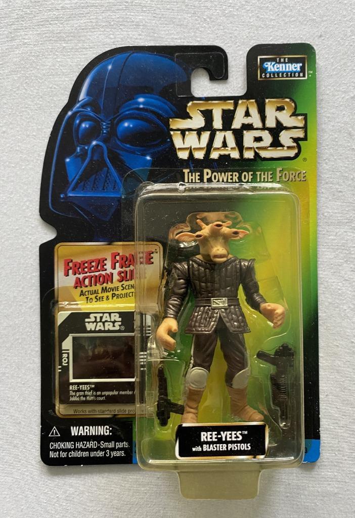 star wars pop in verpakking 1998 Ree-Yees met action slide, Verzamelen, Star Wars, Nieuw, Actiefiguurtje, Ophalen