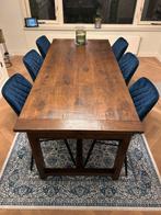 Antieke eiken kloostertafel 190cmx84cm  zeer goede staat, Ophalen