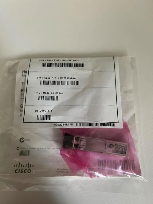 Cisco GLC-SX-MMD SFP-module nieuw, Computers en Software, Netwerkkaarten, Nieuw, Ophalen of Verzenden