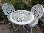Bistroset, Tuin en Terras, Tuinsets en Loungesets, Aluminium, Zo goed als nieuw, Tuinset, Ophalen