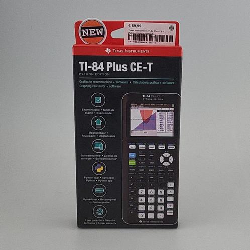 Texas Instruments TI-84 Plus CE-T Python Edition Grafische r, Diversen, Schoolbenodigdheden, Nieuw