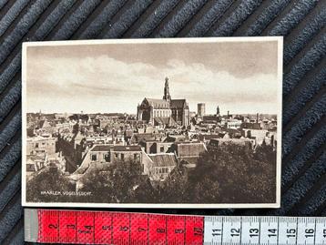 750. Kaart oud Haarlem Vogelvlucht beschikbaar voor biedingen