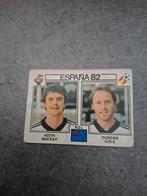 Panini sticker WK 82 Espana. Mackay/Cole Nieuw-Zeeland., Hobby en Vrije tijd, Verzenden, Zo goed als nieuw, Sticker