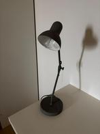 Tafel/bureaulamp lichtgrijs, Ophalen, Zo goed als nieuw, Metaal, Minder dan 50 cm