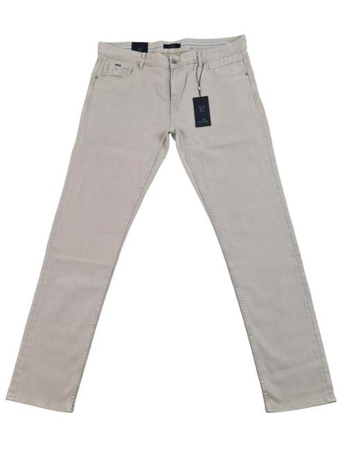 Vanguard V7 Rider W38 L34 NIEUW Slim STRETCH JOD3834, Kleding | Heren, Broeken en Pantalons, Nieuw, Maat 56/58 (XL), Beige, Ophalen of Verzenden
