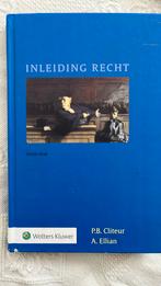 P.B. Cliteur - Inleiding recht, Ophalen of Verzenden, Zo goed als nieuw, P.B. Cliteur; A. Ellian