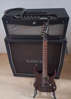 Fender Mustang V+ Line 6 4x12 cabinet en Ibanez RG., Ophalen of Verzenden, Zo goed als nieuw, 100 watt of meer
