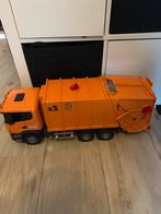 Bruder Vuilniswagen met Containers, Ophalen of Verzenden, Zo goed als nieuw