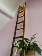 Vintage Houten Decoratieladder 2.34 meter, Ophalen, Gebruikt