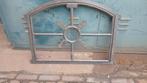 1 mooi gietijzeren stalraam type korenaar te openen 79/62cm, Antiek en Kunst, Ophalen of Verzenden
