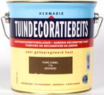 Hermadix Tuindecoratiebeits Pure Camel 2,5 ltr, Ophalen, Overige materialen, Minder dan 3 meter, Nieuw