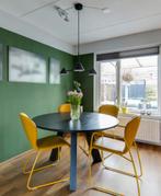 Houten Eettafel Woood Rhonda - 129cm, Huis en Inrichting, Ophalen, Zo goed als nieuw, Modern, Vier personen