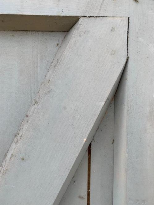 schuurdeur / tuinpoort antiek plm. 1925-1955, Doe-het-zelf en Verbouw, Deuren en Horren, Gebruikt, Binnendeur, Minder dan 200 cm