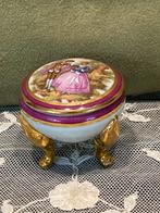 Klein dekseldoosje Limoges porselein (070725s), Antiek en Kunst, Ophalen of Verzenden