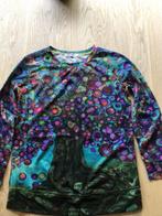 Kleurrijke sweatshirt, abstracte boom met cirkels., Kleding | Dames, Ophalen of Verzenden, Zo goed als nieuw