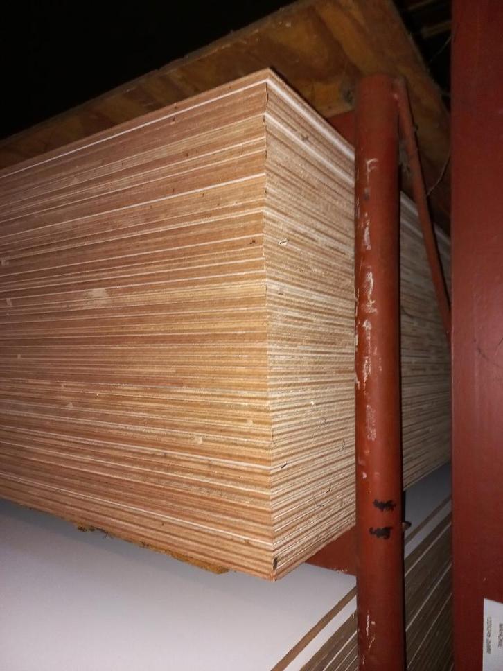 Okoume Multiplex gegrond 1220x2500, Doe-het-zelf en Verbouw, Platen en Panelen, Nieuw, Multiplex, Ophalen