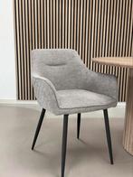 6x Grijs - Luxe eetkamerstoelen - Laatste sets, N, N, Nieuw, Ophalen of Verzenden